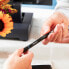 Фото #11 товара Гелевая ручка с ретрактором Sharpie S-Gel - чёрная - средняя - 0.7 мм - в блистере