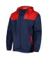 ფოტო #3 პროდუქტის Men's Navy, Red Boston Red Sox Omni-Shade Flash Forward Challenger Full-Zip Windbreaker Jacket