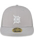 Фото #3 товара Men's Gray Detroit Tigers 2023 On-Field Batting Practice Low Profile 59FIFTY Fitted Hat