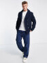 Фото #4 товара Selected Homme wool mix peacoat in navy