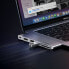 Фото #3 товара Rozdzielacz portów HUB MacBook Air Pro 2x USB-C HDMI 2x USB 3.0 SD TF PD szary