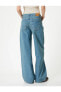 Фото #12 товара Bol Kalıp Düz Paça Kot Pantolon Pamuklu Cepli - Loose Straight Fit Jean