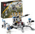 Фото #1 товара LEGO Star Wars 501st Clone Troopers Battle Pack Set with Vehicles and 4 Figures, Buildable Toy with AV-7 Anti-Vehicle Cannon and Spring-Loaded Shooter 75345