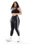 Фото #8 товара adidas Sportswear Plus Essential leggings with three stripes in black