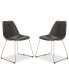 Kato Faux Leather Dining Chair (Set Of 2)