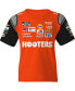 Фото #3 товара Big Boys and Girls Orange/Black Chase Elliott Hooters Uniform T-Shirt