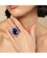 ფოტო #2 პროდუქტის Women's Silver Marquise Statement Ring