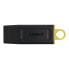 USB флеш-накопитель Kingston DataTraveler Exodia - 128 GB - USB Type-A - 3.2 Gen 1 (3.1 Gen 1) - Cap - 11 г - Черный