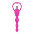 Фото #1 товара Плаг анальный с вибрацией A-GUSTO Anal Chain, розовый