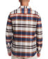 ფოტო #2 პროდუქტის Men's Plaid Shirt Jacket