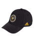 Фото #1 товара Men's Black Pittsburgh Penguins Circle Logo Flex Hat