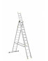 Фото #1 товара Лестница алюминиевая AWTOOLS 3x13 на 150 кг для использования на лестницах