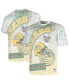 ფოტო #1 პროდუქტის Men's White Green Bay Packers Big and Tall Allover Print T-shirt
