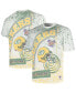 Men's White Green Bay Packers Big and Tall Allover Print T-shirt