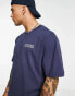 Dickies cascade locks snake back print t-shirt in navy - Exclusive to Asos