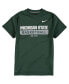 Big Boys Green Michigan State Spartans Basketball Legend Practice Elite Performance T-shirt