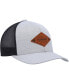 Men's Gray, Black Mesa Trucker Snapback Hat