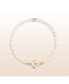 ფოტო #1 პროდუქტის Harmonious Life - Pearl Turtle Charm Bracelet