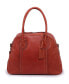 ფოტო #7 პროდუქტის Women's Genuine Leather Vintage-Like Hobo Bag