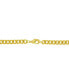 ფოტო #2 პროდუქტის Curb Chain Necklace, Gold Plate and Silver Plate 18"