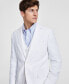 Фото #3 товара Men's Modern-Fit Flex Stretch Linen Suit Jacket