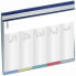 Фото #1 товара Органайзер для бумаг DURABLE Divisoflex с 5 вкладышами, синяя обложка