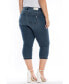 Plus Size Mid Rise Crop Jeans Jessie, 14 - фото #3