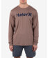 ფოტო #1 პროდუქტის Men's Everyday One and Only Solid Long Sleeve T-shirt