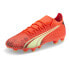 Фото #3 товара Puma Ultra Match Firm GroundArtificial Ground Soccer Cleats Mens Orange Sneakers