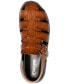 Фото #6 товара Men's Montego Slingback Faux-Leather Buckle Sandals
