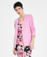Фото #3 товара Women's Bi-Stretch One-Button Jacket, Created for Macy's