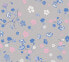 Фото #1 товара Vliestapete Floral Grau Blau Rosa Weiß