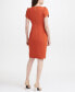 ფოტო #2 პროდუქტის Tulip-Sleeve Sheath Dress