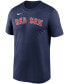 Фото #6 товара Men's Navy Boston Red Sox Wordmark Legend T-shirt