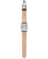ფოტო #4 პროდუქტის Men's Frank Lloyd Wright Robie House Gray Leather Strap Watch 31mm