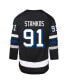 ფოტო #2 პროდუქტის Little Boys Steven Stamkos Black Tampa Bay Lightning Alternate Replica jersey Player Jersey