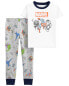 Фото #7 товара Toddler 2-Piece ©MARVEL100% Snug Fit Cotton Pajamas 4T