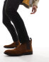 Фото #4 товара River Island suede chelsea boot in brown