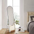 Modern 59" Full Length Mirror with Aluminum Frame & Nano Glass