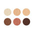 Фото #4 товара Gold and Hour 6 eyeshadow palette 6 x 2 g