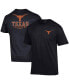 Men's Black Texas Longhorns Stack 2-Hit T-shirt