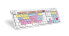 Фото #2 товара Logickeyboard LKB-PT-CWMU-DE - Full-size (100%) - Wired - USB - Mechanical - QWERTZ - Multicolour