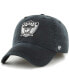 Men's Black Las Vegas Raiders Gridiron Classics Franchise Legacy Fitted Hat Черный, S - фото #2