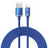 Фото #1 товара Kabel przewód USB - USB-C do szybkiego ładowania i transferu danych 2m niebieski