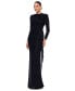 Фото #3 товара Women's Rhinestone Mesh Gown