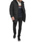 Men's Long Stretch Quilted Puffer Jacket