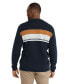 ფოტო #3 პროდუქტის Mens Martin Stripe Sweater Big & Tall
