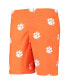 Big Boys and Girls Orange Clemson Tigers Backcast Printed Omni-Shade Shorts