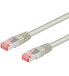 Wentronic CAT 6 Patch Cable - S/FTP (PiMF) - grey - 2m - 2 m - Cat6 - S/FTP (S-STP) - RJ-45 - RJ-45