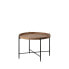 Фото #1 товара Кофейный столик Чёрный Натуральный Железо древесина ели 80 x 80 x 55 cm